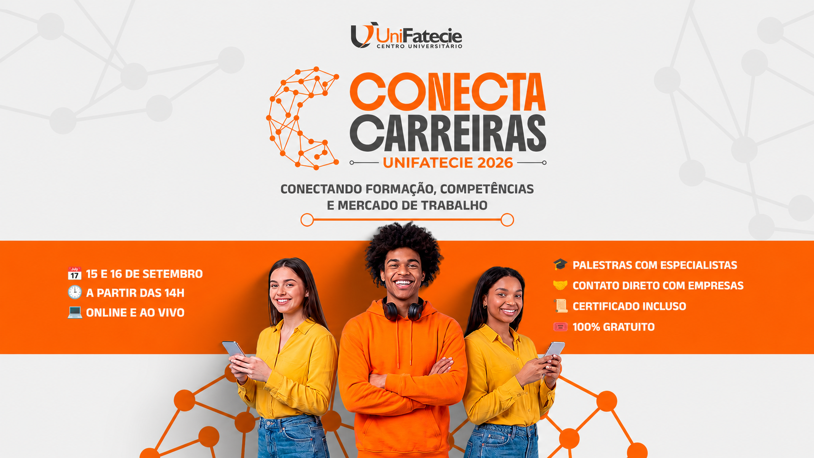 Banner Conecta Carreiras Unifatecie 2026