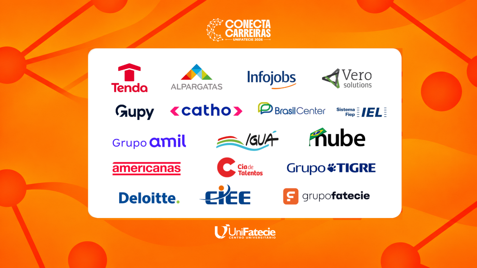 Banner Conecta Carreiras Unifatecie 2026